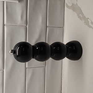 Black Bobbin Salt or Pepper Grinder